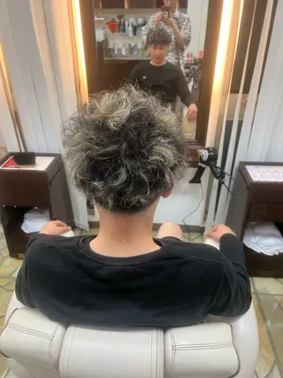 カラー パーマ メンズ Shouki .222のヘアスタイル