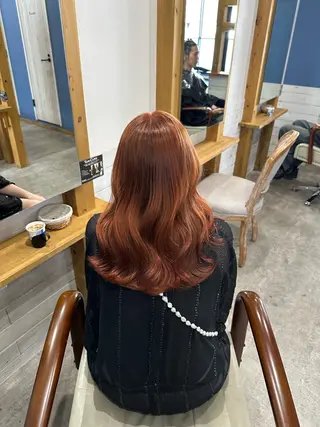 セミロング 梅田/茶屋町/ハイト ーン/kizunaのヘアスタイル