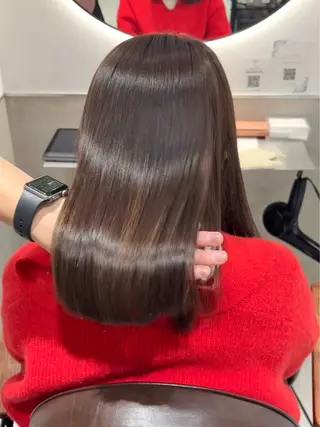 ミディアム 銀座No.1髪質改善 縮毛矯正/本木のヘアスタイル