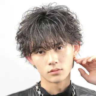 メンズ トレンドメンズヘア ⚡️パーマの達人のヘアスタイル