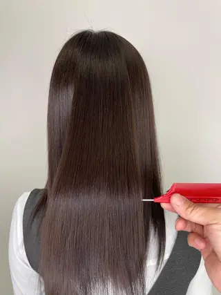 セミロング Michel by chainon ミッシェルバイシェノン所属・美髪職人/傷ませない カラー/橋本拓弥のヘアスタイル