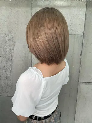 ショート 大内 志穂のヘアスタイル