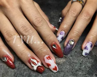 ネイル 筒井 美穂のネイルデザイン