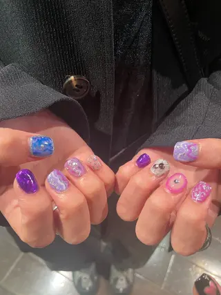 ネイル メンズ/艶髪/カラー サクラ🌸のヘアスタイル