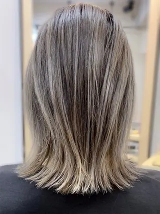 ショート カラー 髪質改善/ ストレート/佐藤健人のヘアスタイル