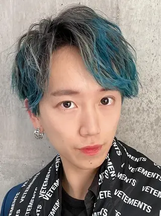 ショート カラー PLUSISM Velen所属・高橋嵐 プラスイズムヴェレンのヘアスタイル