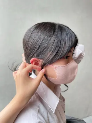 セミロング ヘアアレンジ Manami ♡のヘアスタイル