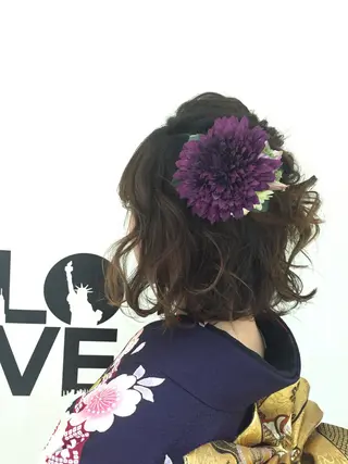 ミディアム ✂️小顔カット✂️ 山本有紀のヘアスタイル