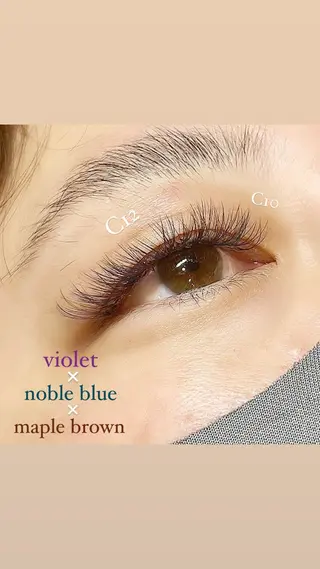 マツエク・マツパ Veil ayakaのマツエク・マツパデザイン