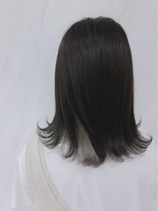 ミディアム せしるん 韓国風のヘアスタイル