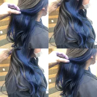 ロング カラー 原宿サロン代表 デザインカラー伊藤卓のヘアスタイル