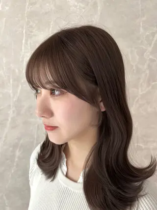 ミディアム 店長/レイヤーカット /大東悠生のヘアスタイル
