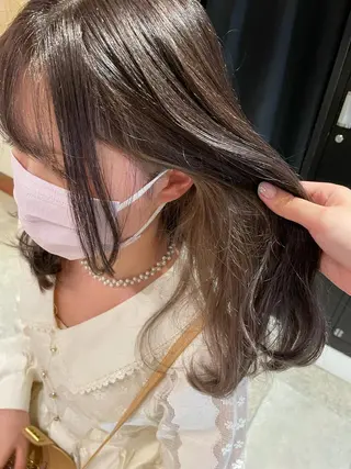 カラー newi梅田🫧韓国 ヘア🫧sakiのヘアスタイル