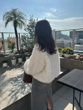 セミロング 西元 亜由美のヘアスタイル