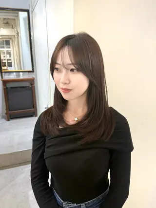 ロング カラー MINX aoyama所属・荻野 宗一郎のヘアスタイル