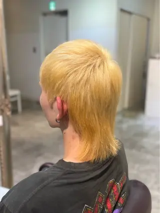 ショート カラー メンズ ハイトーン/ネイル /ミウ 🌺❤︎のネイルデザイン