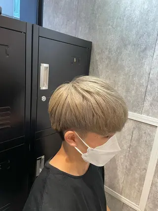 ショート カラー パーマ メンズ 🔥メンズ超特化🔥 青木海斗のヘアスタイル