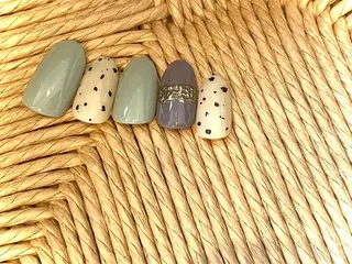 ネイル ⭐︎休業中の練習⭐︎ JNA認定講師髙橋のネイルデザイン