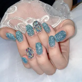 セミロング 💜MIYA nail川崎店のネイルデザイン