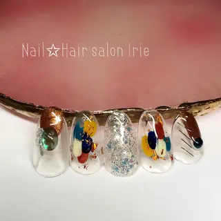 ネイル Hair salon Irie所属・與儀 知佳のネイルデザイン