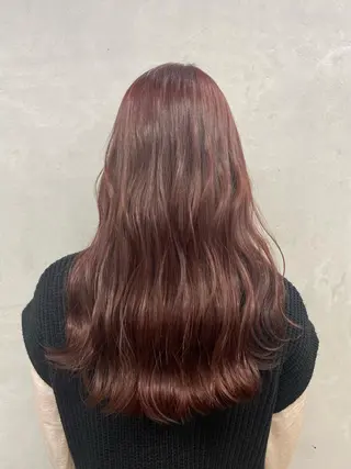 ロング カラー ヘアアレンジ 韓国/ハイトーン/ ボブ🎀MIKU🎀のヘアスタイル