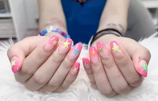 メンズ ネイル Bloom kabukiのネイルデザイン