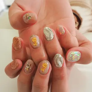 ネイル Hisaka Mikiのネイルデザイン