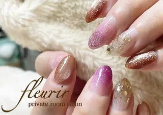 ネイル フルリール 【プライベートサロンのネイルデザイン