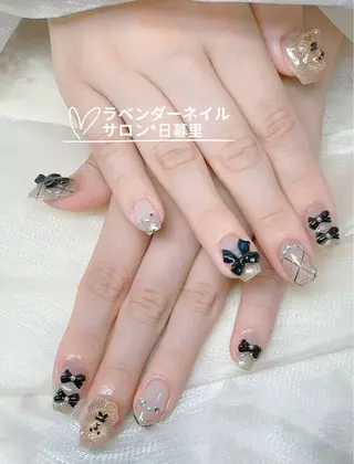 ネイル ラベンダー💖日暮里 ルル💖ネイルのネイルデザイン