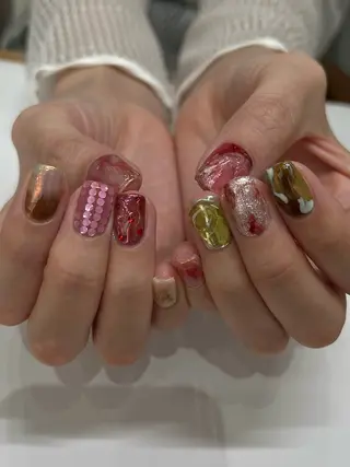 ネイル LETTER_& SAKIのネイルデザイン