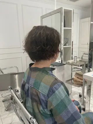 ショート パーマ なりたいを叶える /町野 朝哉のヘアスタイル