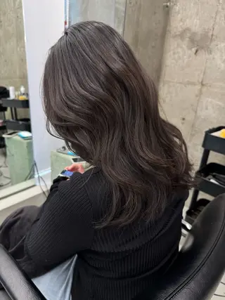 ミディアム カラー MIKU★デザイン/ 透明感カラー/ボブのヘアスタイル