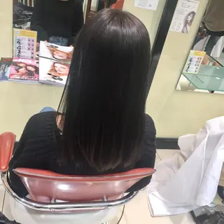 セミロング カラー 宮下 愛璃紗のヘアスタイル