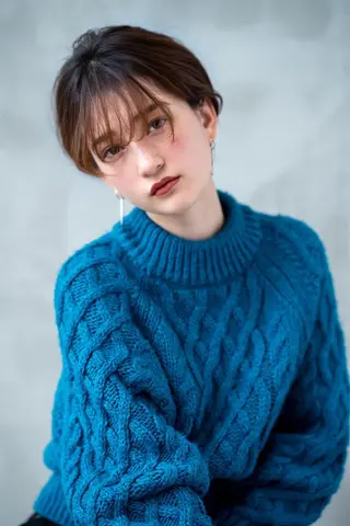 ショート カラー 🉐レイヤー/塩見 弘樹🉐渋谷のヘアスタイル