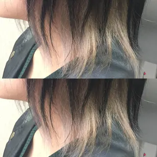 ミディアム カラー パーマ ヘアアレンジ メンズ キッズ ネイル マツエク・マツパ 新宿/髪質改善/ 美髪矯正✨浅江通友のヘアスタイル