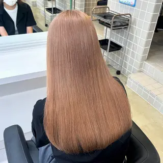 カラー 透明感ベージュ🤎 ナチュラルレイヤーのヘアスタイル