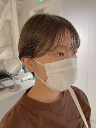 ショート カラー 川本 裕🌿のヘアスタイル