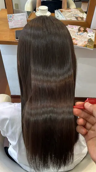 ロング オートクチュールランコントレ西京極店所属・今在家 玲【艶髪スト レート/メンズ特化】のヘアスタイル