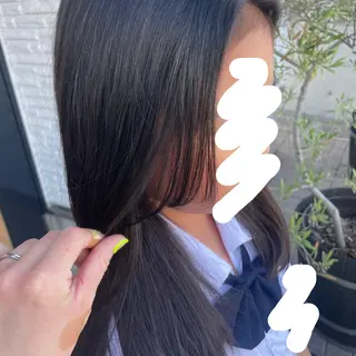 セミロング キッズ SANDRO所属・SANDRO eno☺︎のヘアスタイル