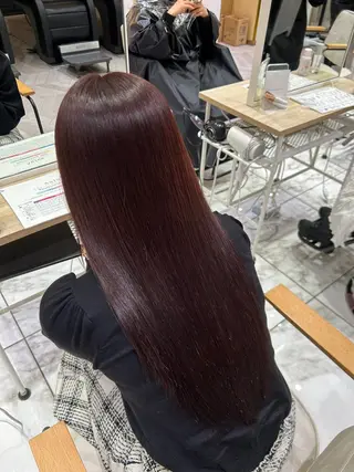 ロング カラー 🦋sana🦋 似合わせカット✁のヘアスタイル