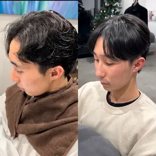 パーマ メンズ LIVEIL所属・リベイルけんた モデル募集のヘアスタイル