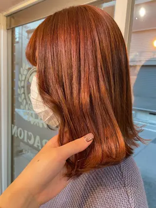 カラー newi梅田🫧韓国 ヘア🫧sakiのヘアスタイル