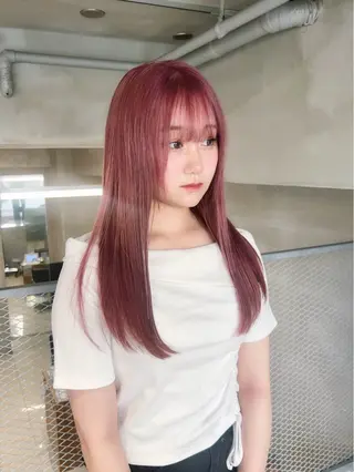 カラー ハイトーン/くすみ カラー seina★のヘアスタイル