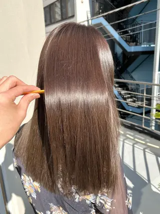 セミロング カラー パーマ ヘアアレンジ メンズ 💎髪質改善特化💎 RUITOのヘアスタイル