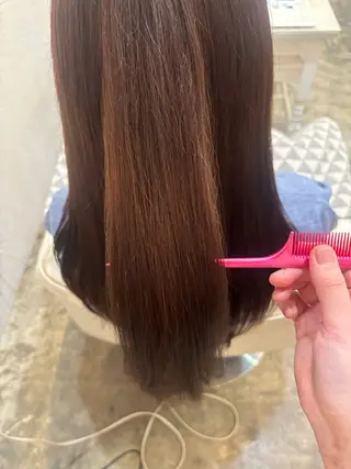 ロング カラー 山﨑彩乃 🫧 カットモデル募集🌟のヘアスタイル