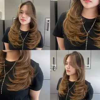 ロング 大人レイヤー/艶美髪 🇺🇸TOMONAのヘアスタイル
