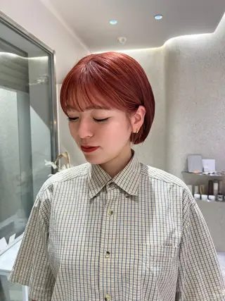 ショート mile所属・mei 🌔 似合わせヘルシーヘアのヘアスタイル