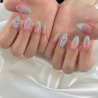 セミロング ネイル マツエク・マツパ REVIA_nail maiのネイルデザイン