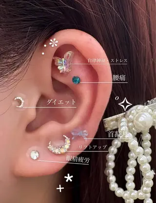 ubu share salon所属・鈴村緋女/ヘアセット /耳ツボジュエリーのその他イメージ