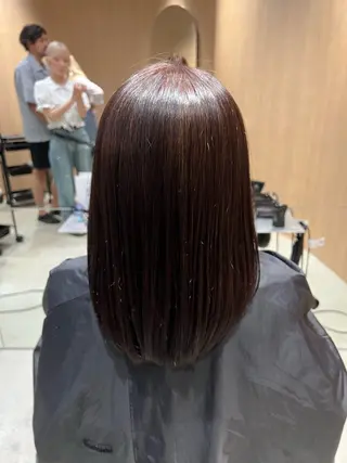 ミディアム 能登 晴子のヘアスタイル